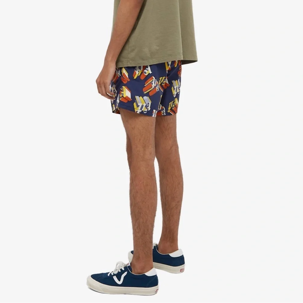 PALM ANGELS X VILBREQUIN MONOGRAMMED LOGO SWIM SHORTS SIZE S - Picture 7 of 15